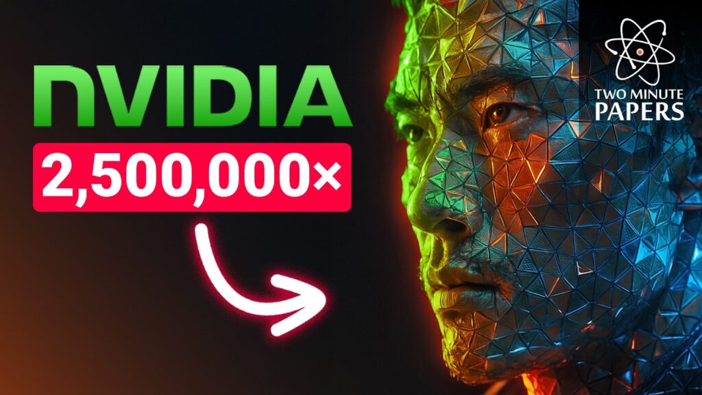 Une simulation impressionnante de 2 500 000 pièces : découvrez les avancées technologiques d’nvidia